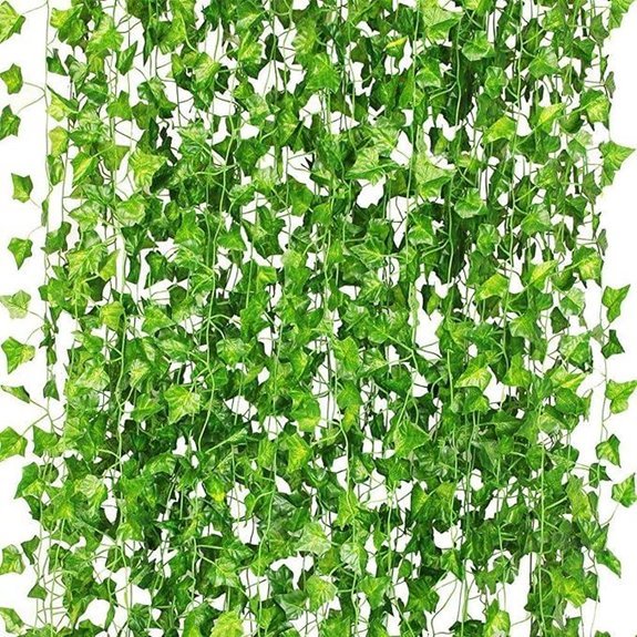 12 pack artificial ivy garland 84ft