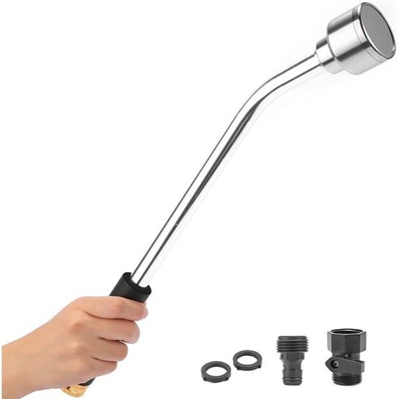 18 inch watering wand with shut off