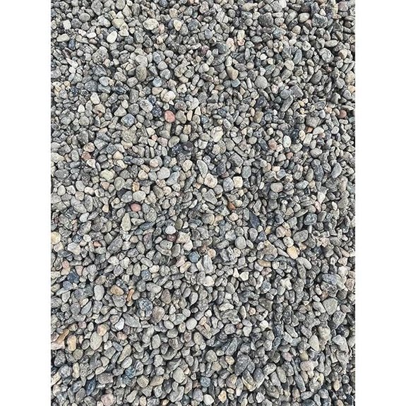 40 lb grey pea gravel landscape rocks