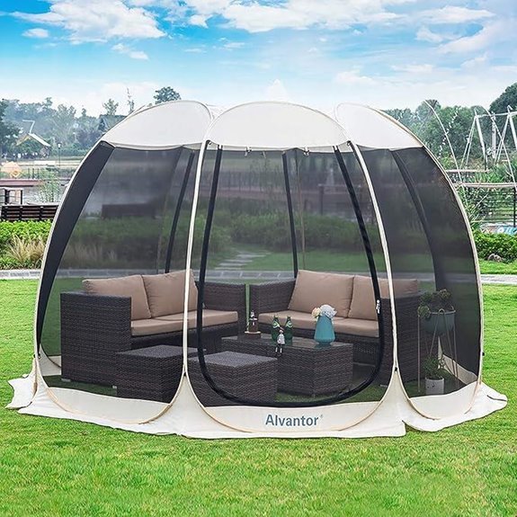 alvantor popup screen house