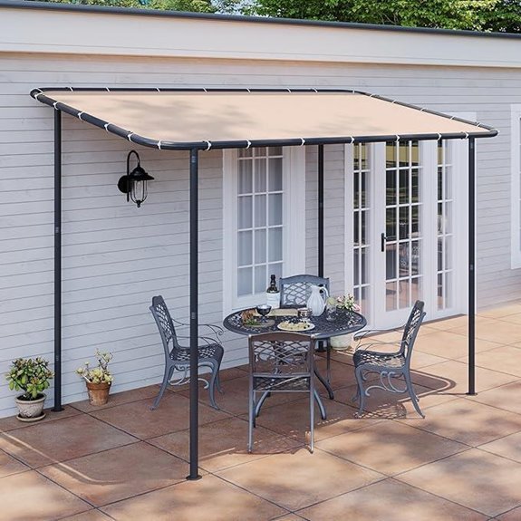 aoxun 10x6 gazebo pergola