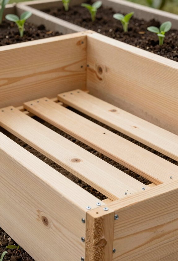 assemble box frame square
