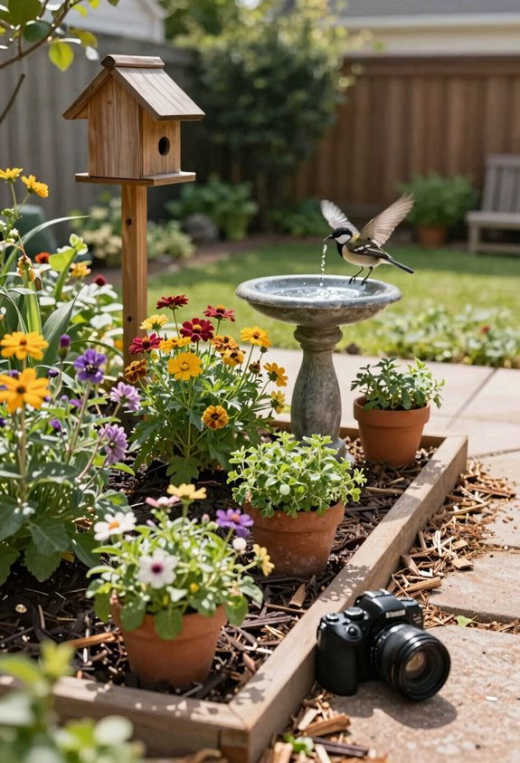 backyard pollinators on budget