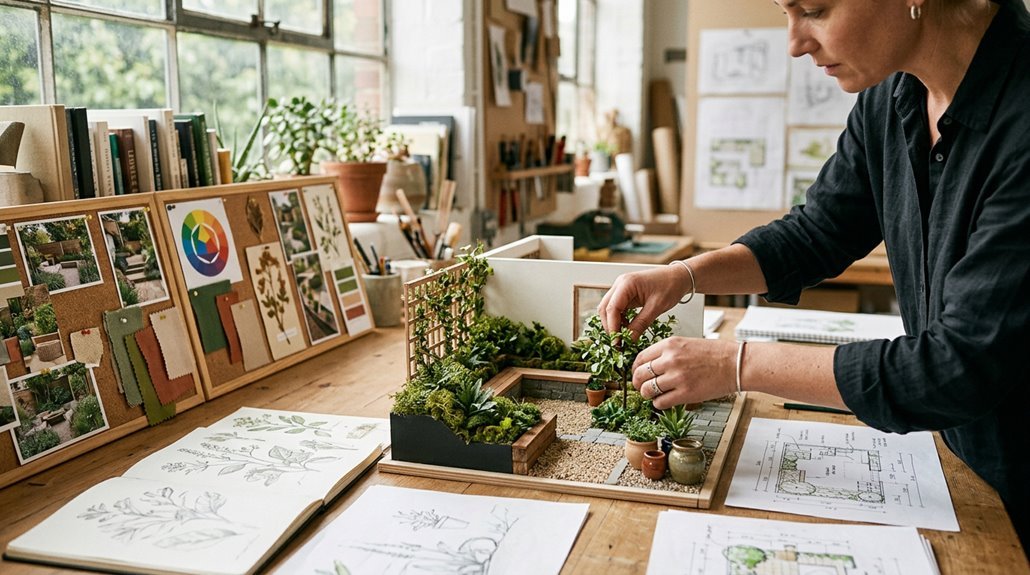 becoming a garden designer career