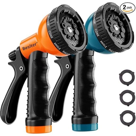 besiter garden hose nozzle sprayer 2 pack
