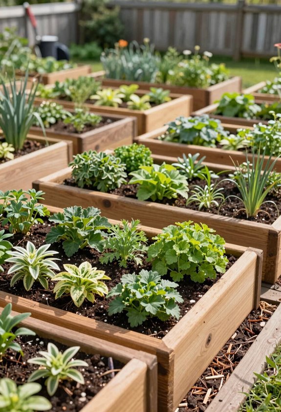 block planting maximizes dense space efficiency
