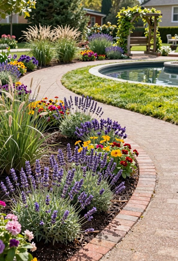 bold clusters draw pollinators unite neighbors