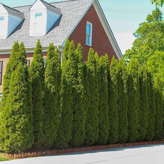 brighter blooms emerald green arborvitae