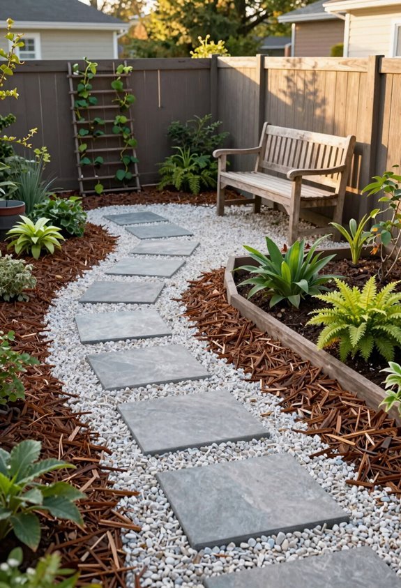 budget backyard makeover plan progression