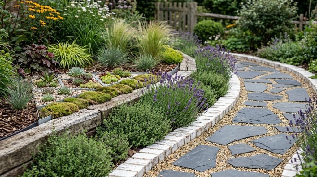 budget friendly garden edging ideas