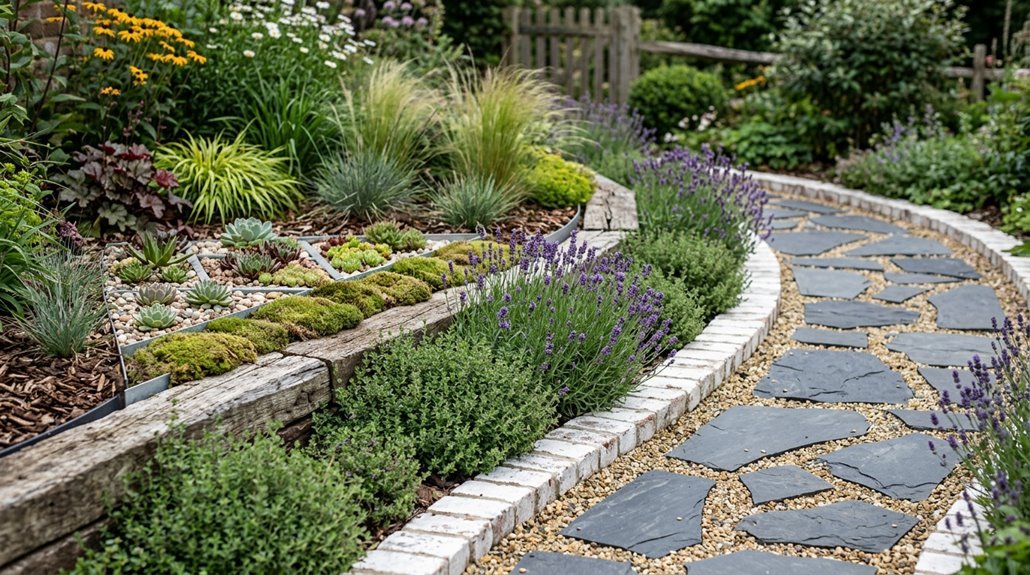 budget friendly garden edging ideas