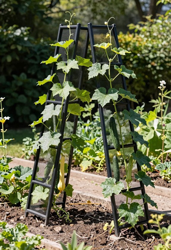 cattle panel a frame trellis