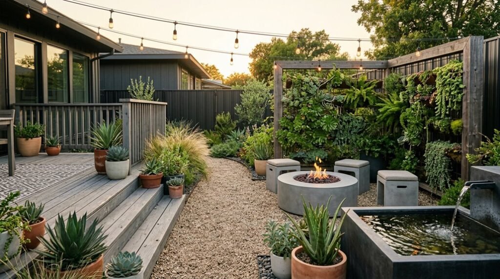 cheap backyard ideas without grass