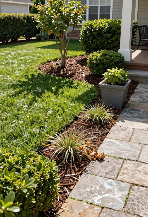clear dead plants purge yard clutter
