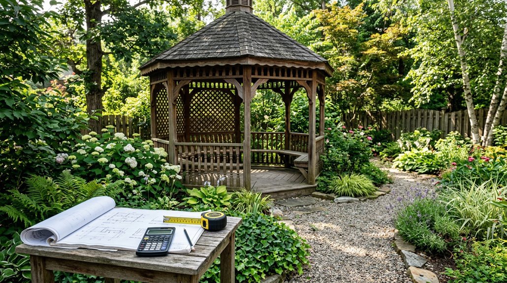 cost to build a gazebo