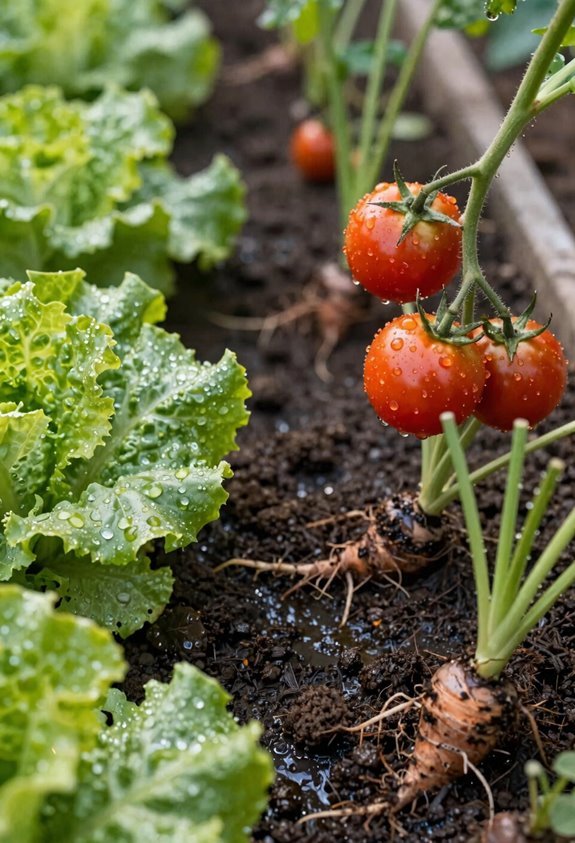 critical water demand windows for greens fruit roots
