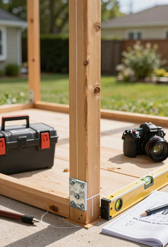 diy gazebo path kit custom pre fab