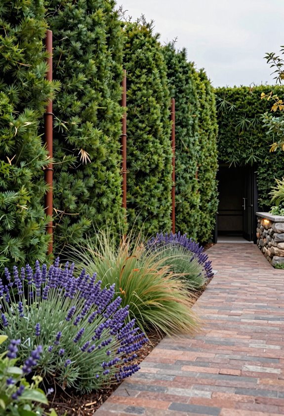 evergreen screen layered privacy
