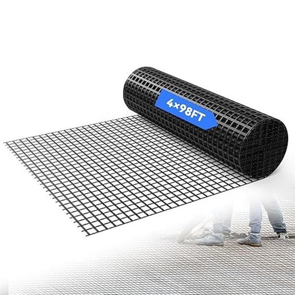 fiberglass geogrid 4ft by 98ft