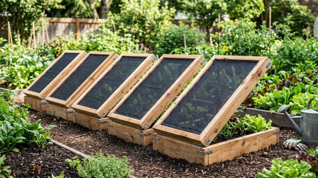 five diy raised bed covers 3 steps