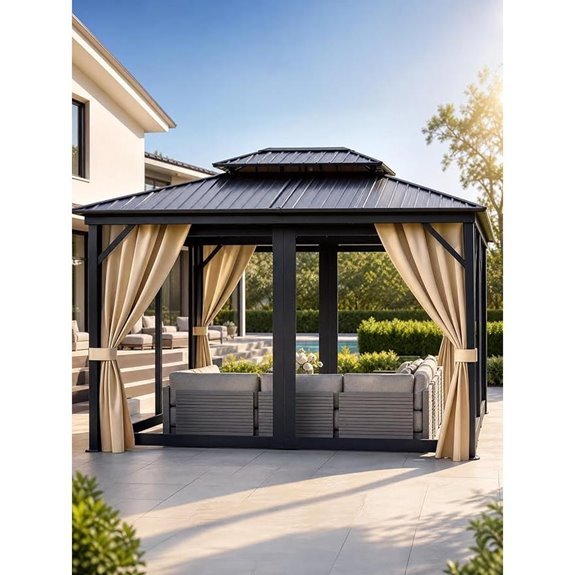 garveelife 10x14 hardtop gazebo