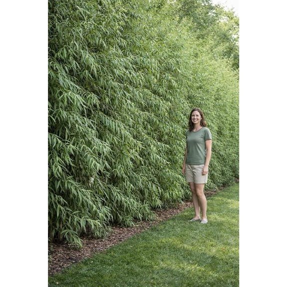 green wall willow privacy tree cuttings