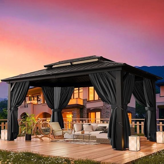 hotel 10x12 hardtop gazebo