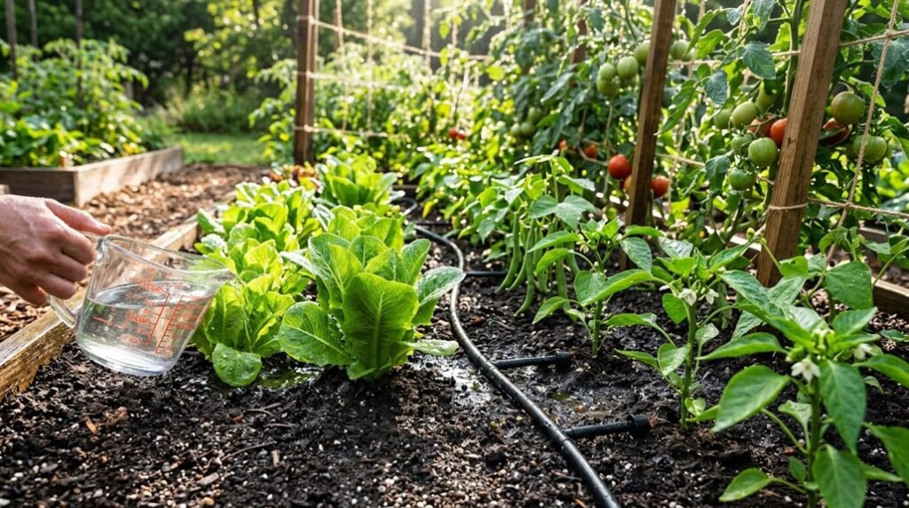 how often to water vegetables