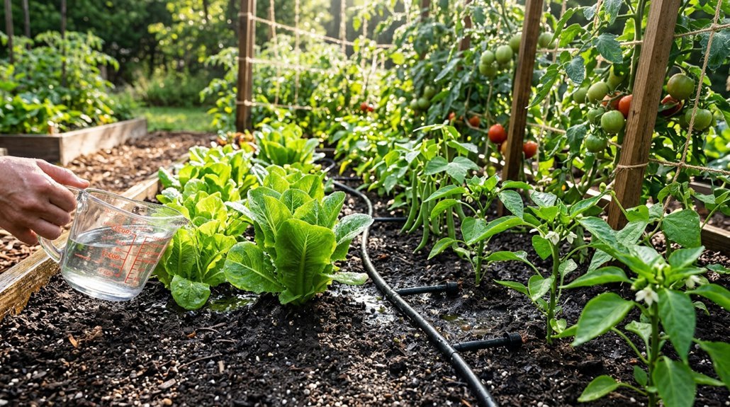 how often to water vegetables