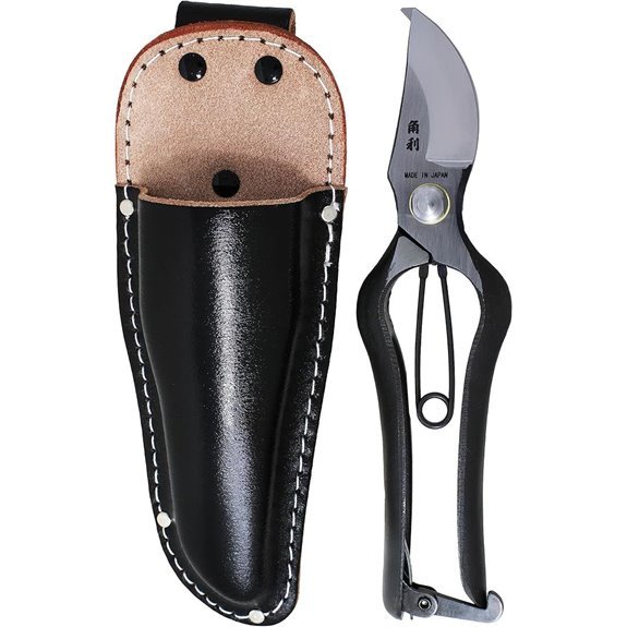kakuri 8 pruning shears leather sheath included