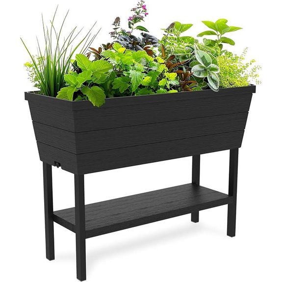 keter urban bloomer raised bed