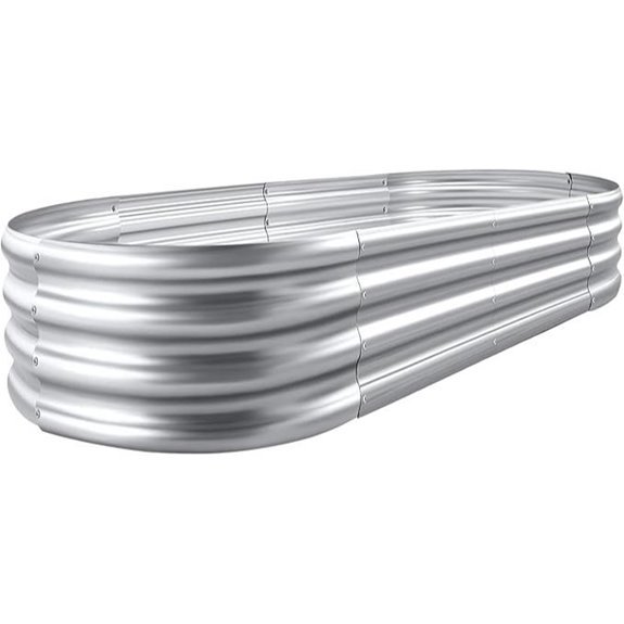 land guard galvanized raised bed