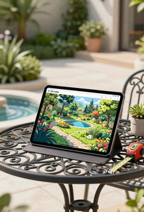 low cost ai garden design options