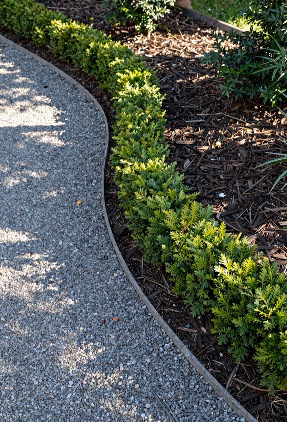 low growing self repairing hedge borders
