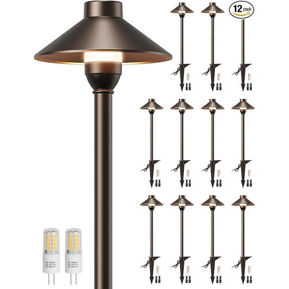 low voltage pathway light pack