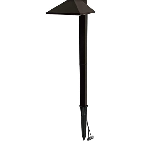 malibu equinox led pathlight charcoal