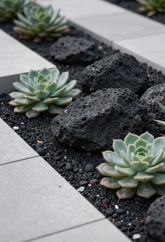 no water succulent garden design