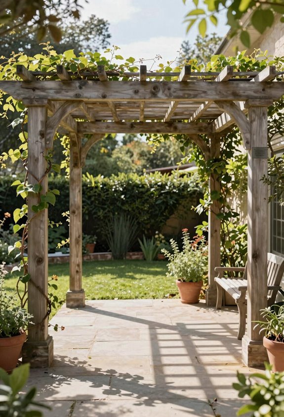 open airy pergola vs enclosed gazebo
