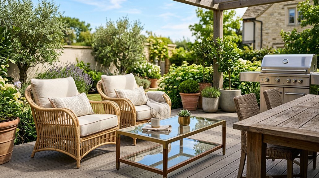 outdoor furniture carries high costs