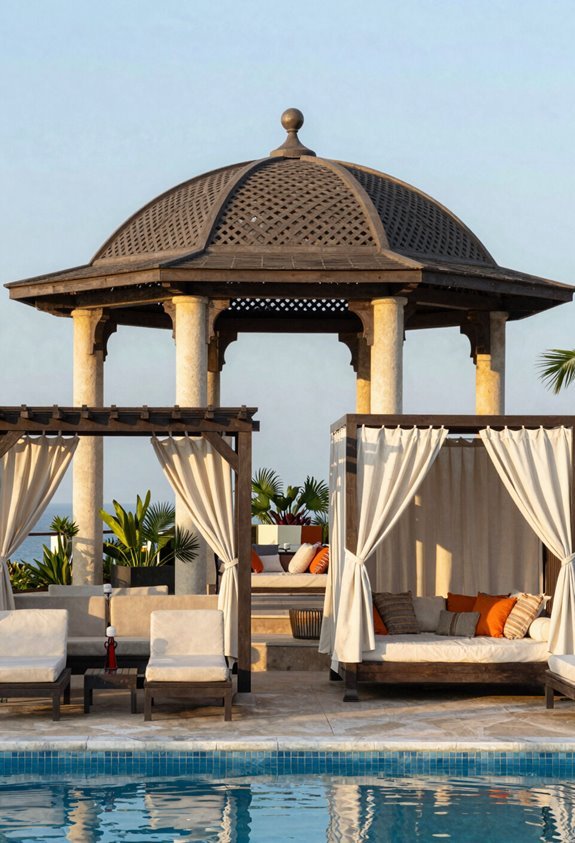 outdoor living gazebo pergola cabana