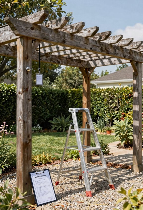 pergola inspection structural compliance verified
