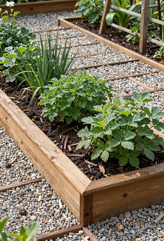 permanent raised bed layout constraints