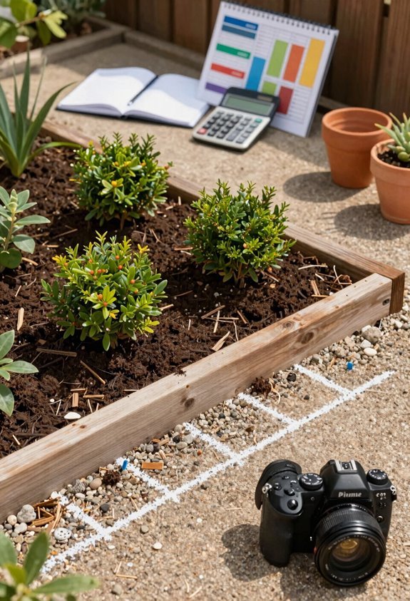 phase budget phased landscape build