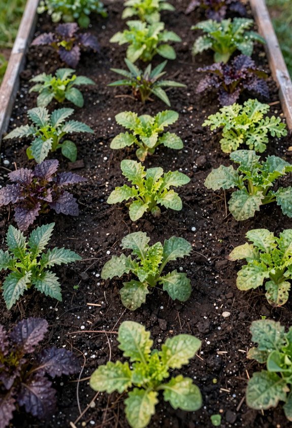 plant per square foot densities