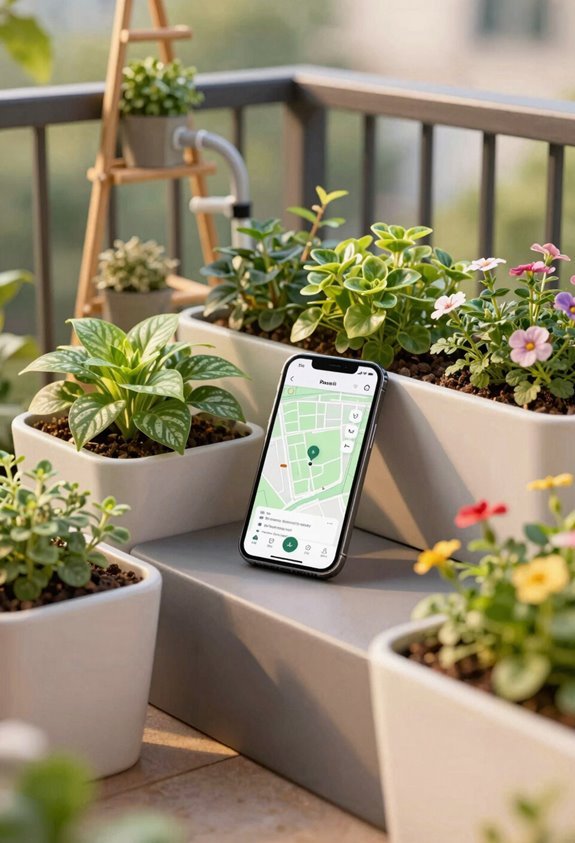 planter precise small space planning
