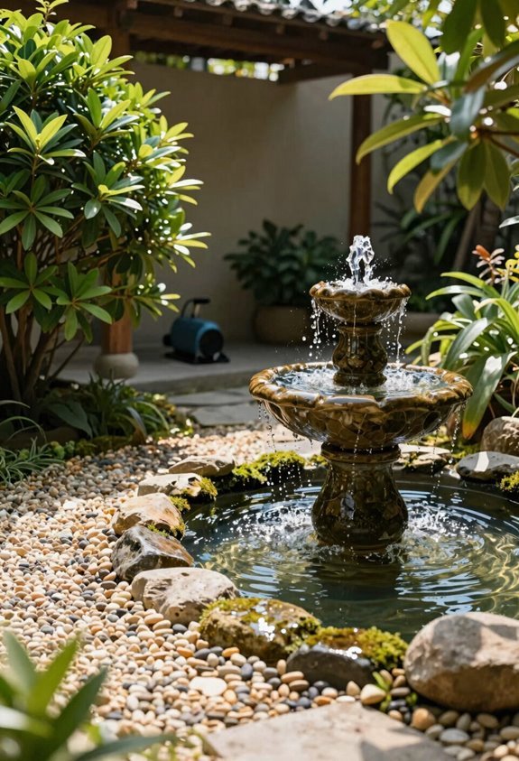 pondless space saving water feature