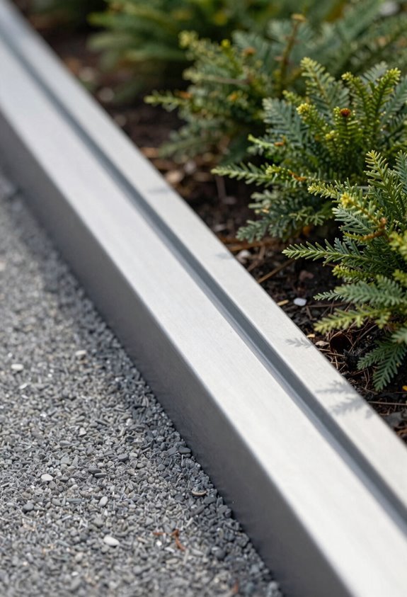 pound in metal edging precision