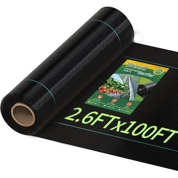 pterying weed barrier fabric