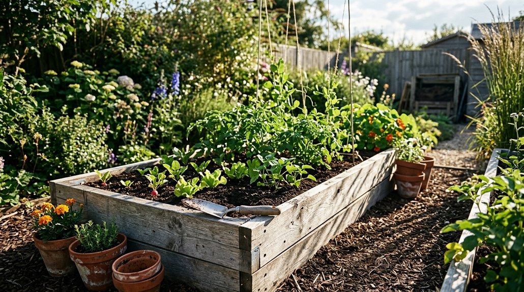 raised bed gardening on budget