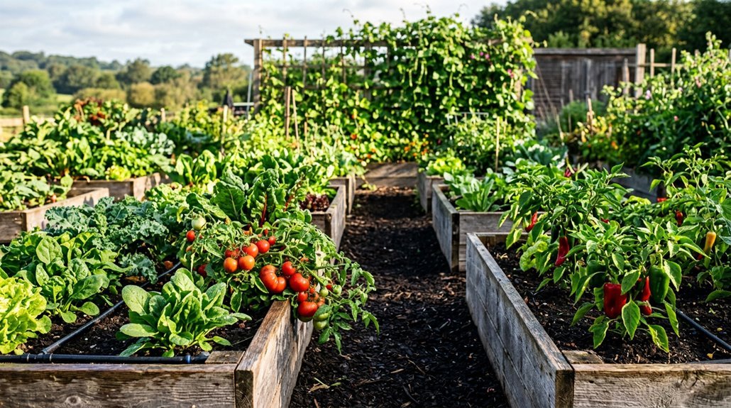 raised beds boost vegetable yields